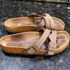 Birkenstock Yao Slides Mocha Size 8 / 8.5